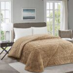 Odara Beige Lamb Quilt