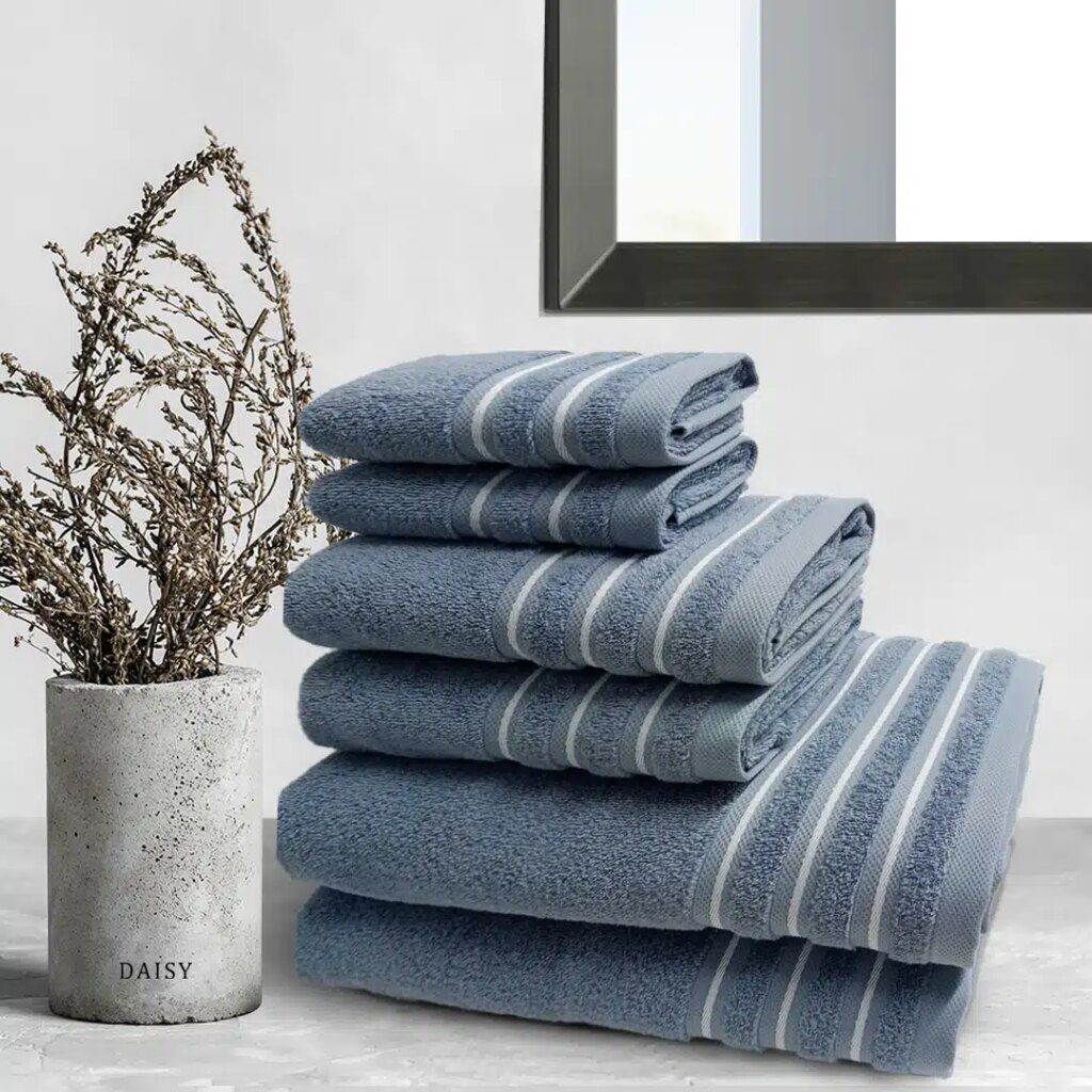 Set de Baño Listas Azul 500 Grms2