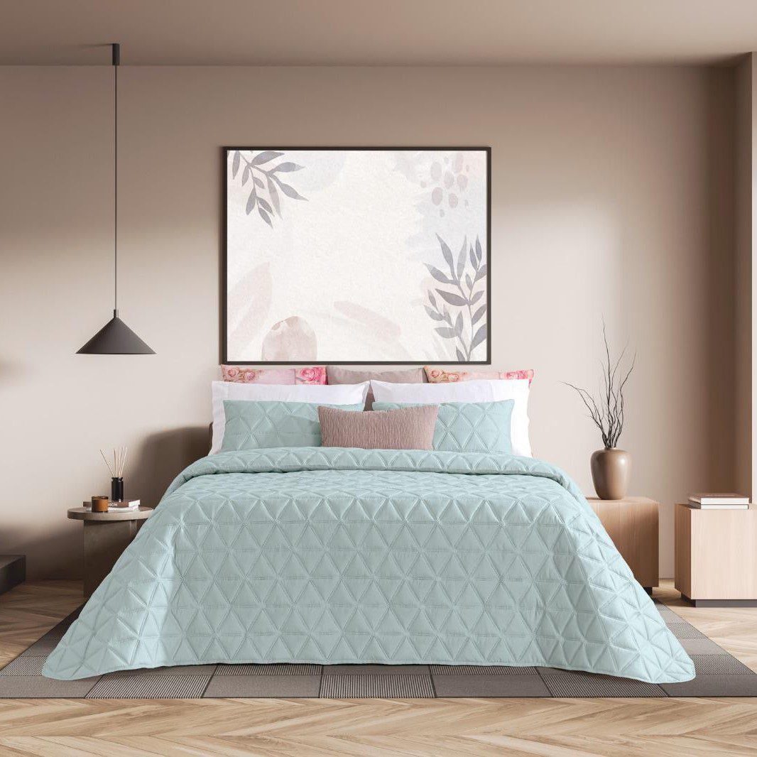 Tagesdecke Aqua Blue Seychelles
