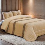 Bettdecke Laurita Beige