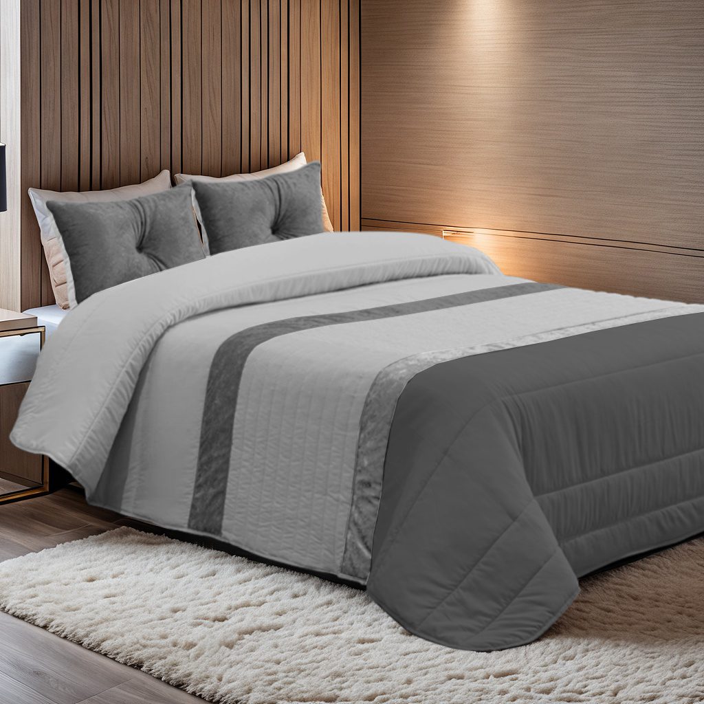 Grey Laurita comforter