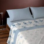 Coralina Blue Tulip Sheets