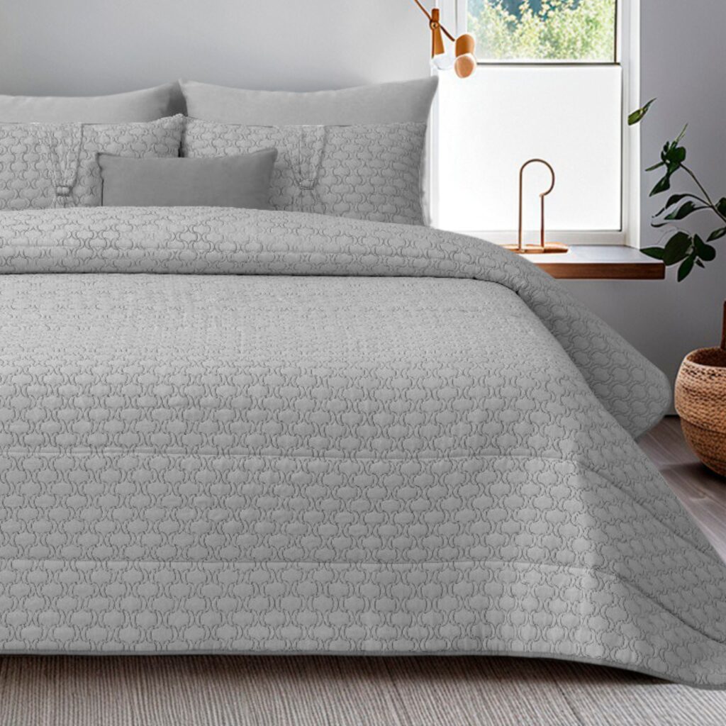 Grey Omar bedspread