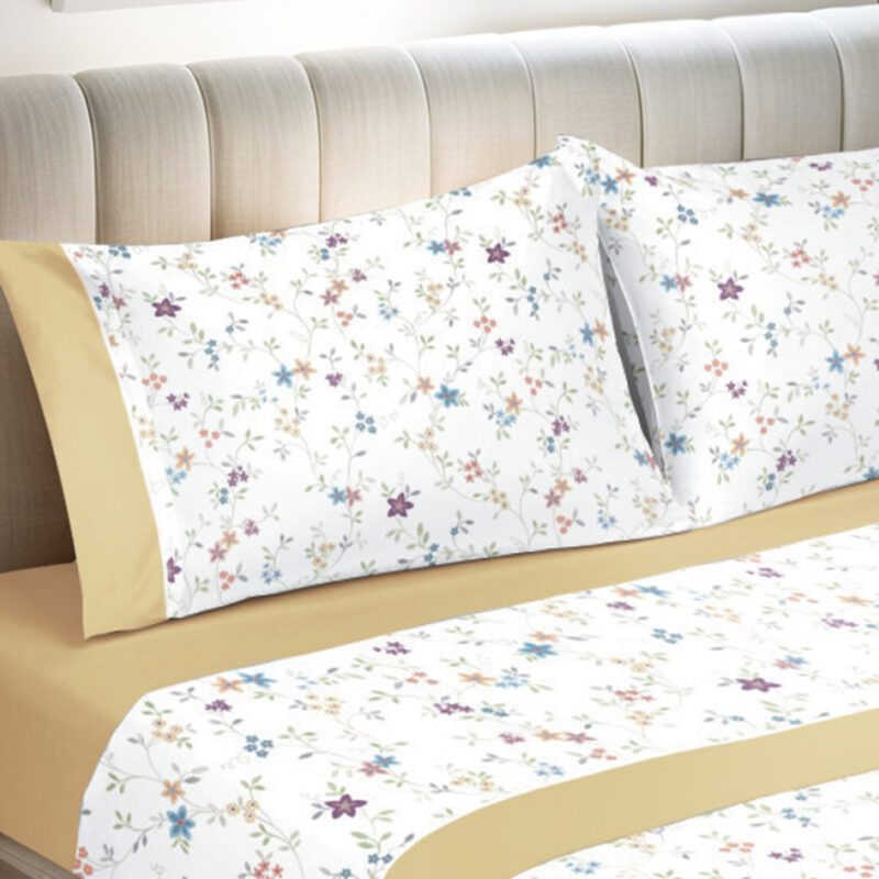 Jogo de Cama Milano Amarelo