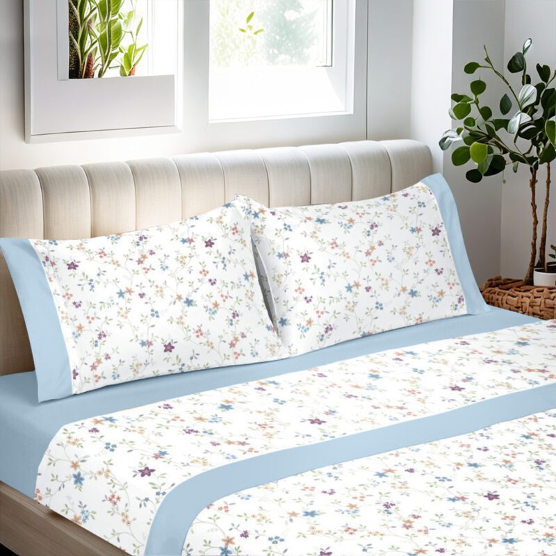 Jogo de Cama Milano Azul