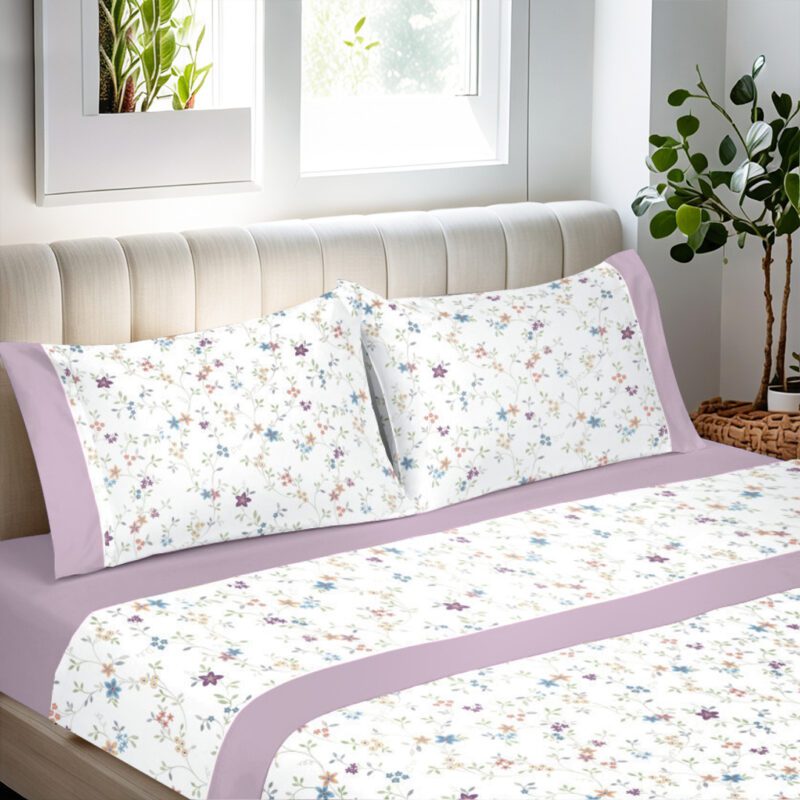 Jogo de Cama Milano Rosa Velho