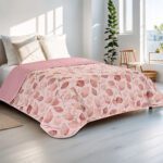 Colcha Spring Rosa