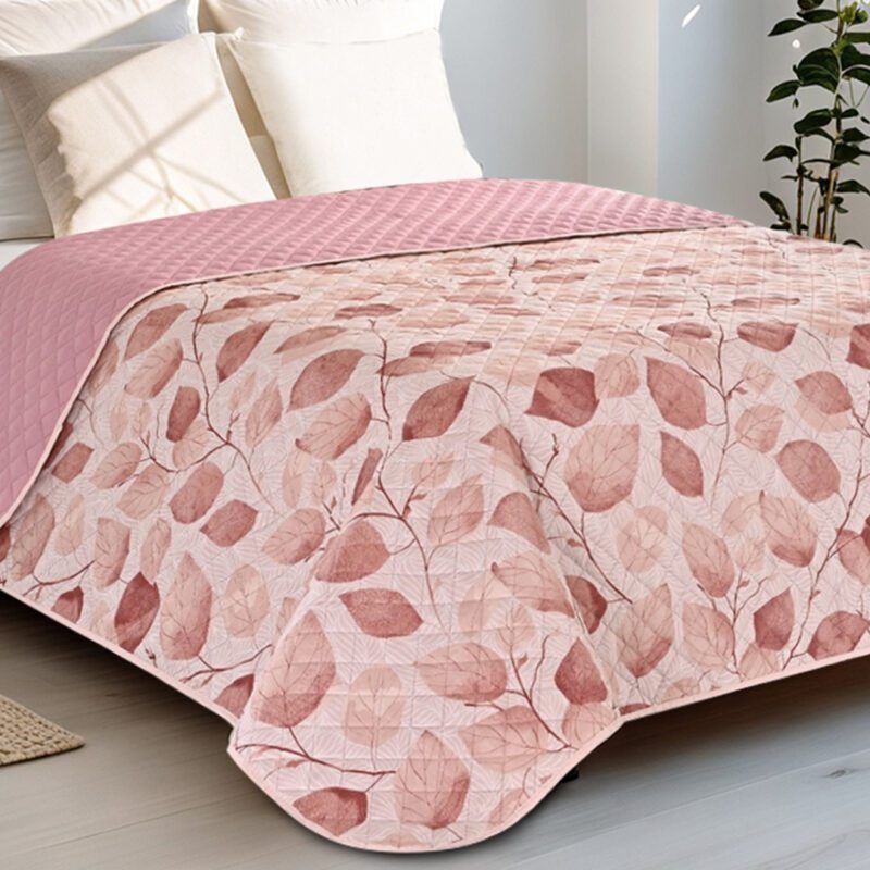 Pink Spring bedspread