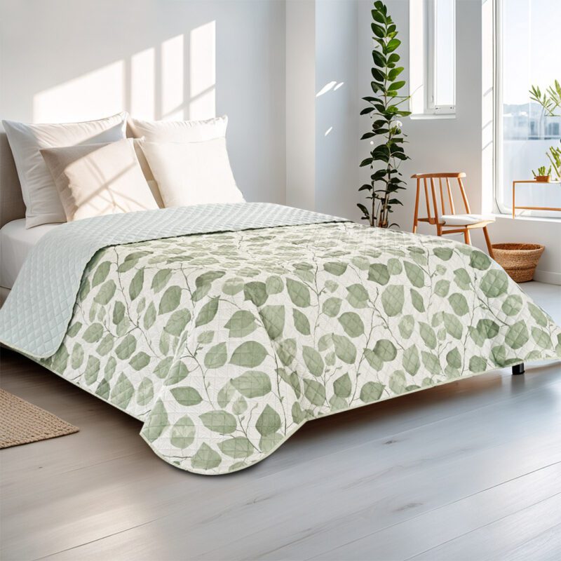 Spring bedspread Green