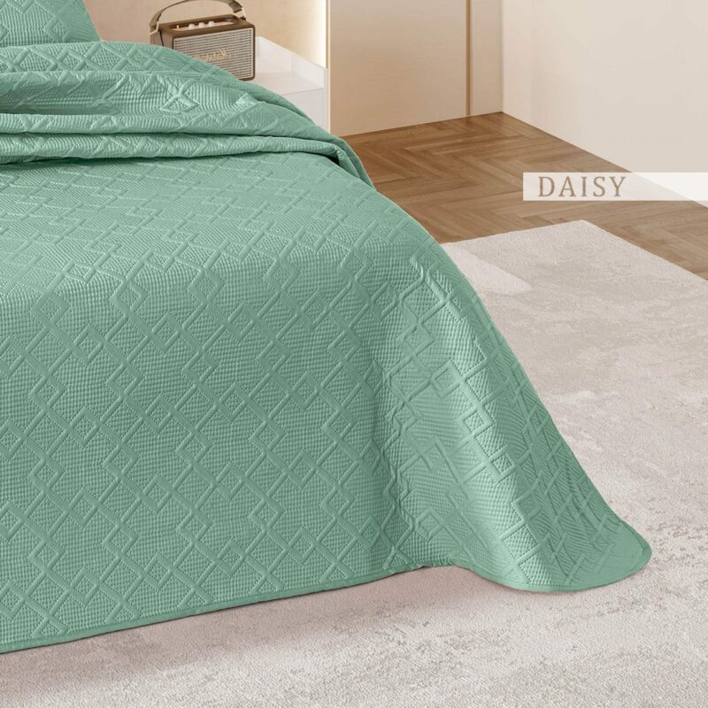 Colcha Nidia Verde Claro