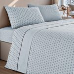 Lençóis de Cama Flanela Davi Azul