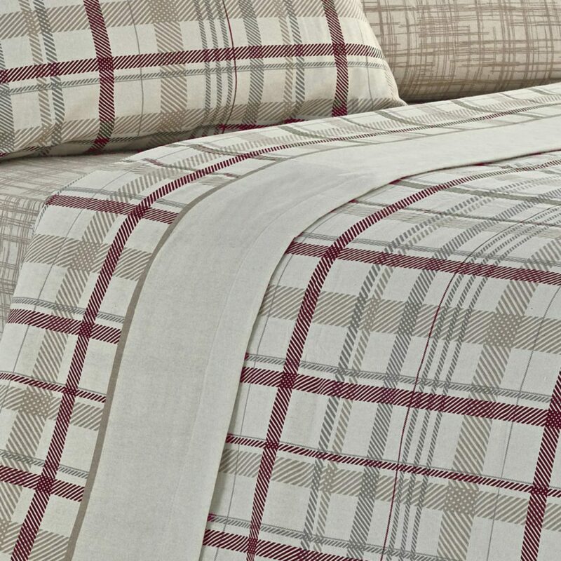 Liana - Drap de flanelle beige