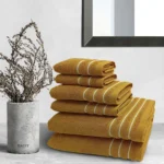 Jogo de Banho Listas Amarelo 500 Grms2