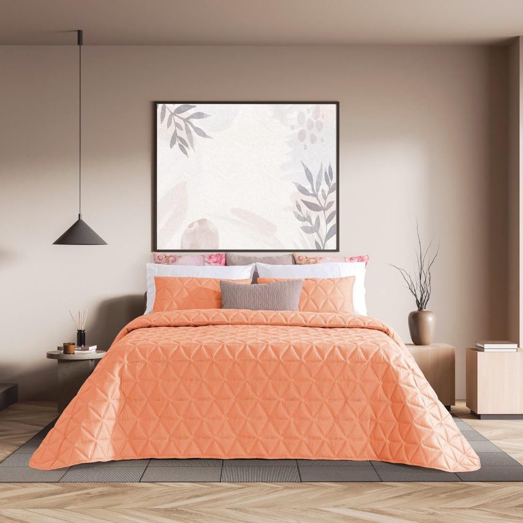 Colcha Seychelles Laranja