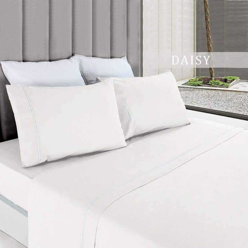 Lençóis de Cama Lisos Pérola