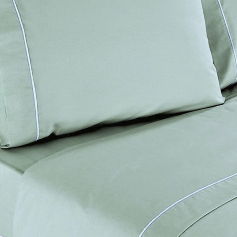 Lençóis de Cama Lisos Verde